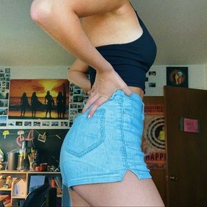 Urban Outfitters Denim High Waisted Shorts